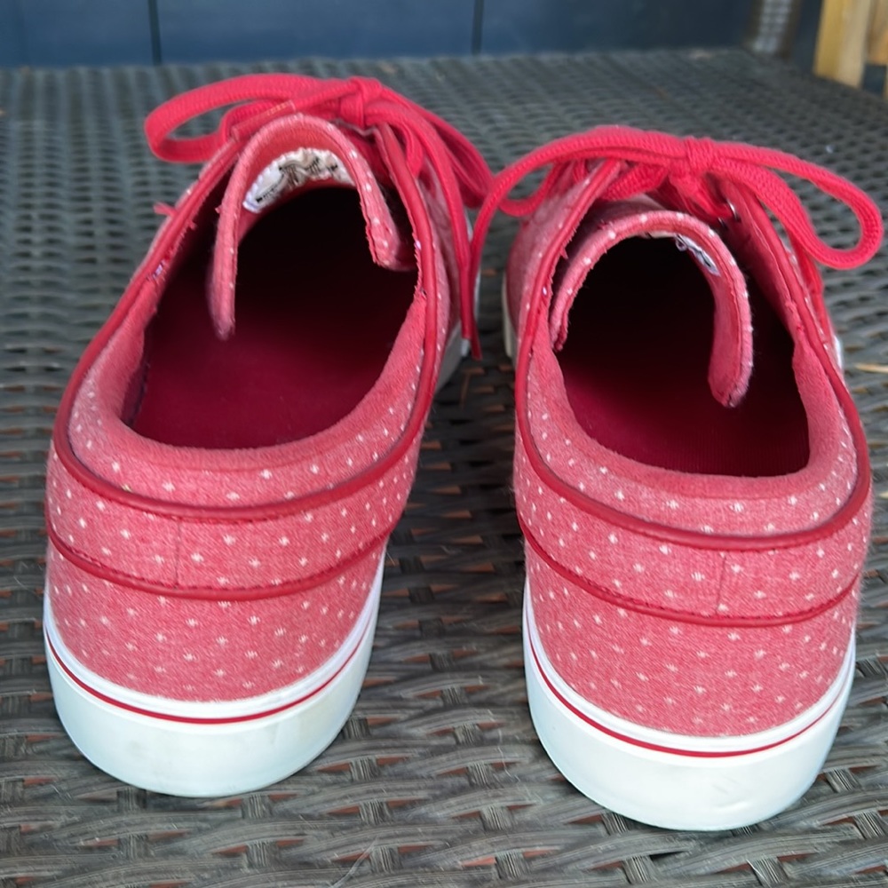 NIKE SB Red Polka Dot Stefan Janoski 11 mens 45 EUR Skateboarding Shoe - Picture 9 of 14